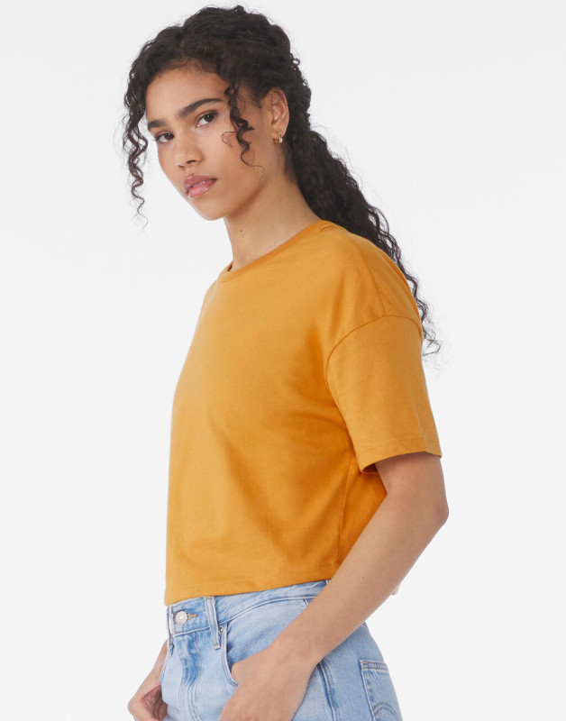 Jersey Crop dámske tričko 1