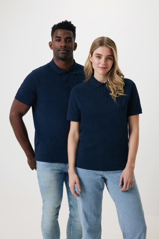 Polo tričko IQONIQ Yosemite z recykl. bavlny námornícka modrá M 4