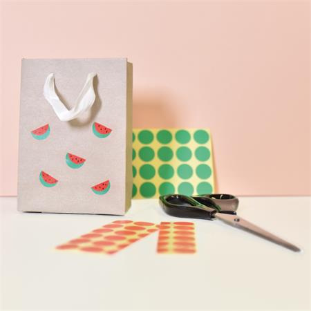 Etikety, okrúhle, priemer: 8 mm, AVERY ZWECKFORM, zelené, 416 etikiet/bal 5