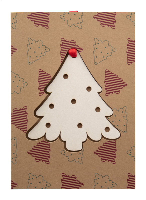 TreeCard Eco Vianočná pohľadnica, stromček 4