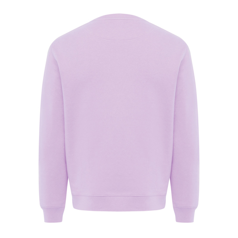 IQONIQ Toria Unisex mikina s okrúhl. výstrihom z rec. bavlny lavender M 2