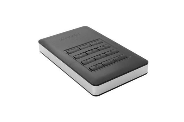 2,5" HDD (pevný disk), 1TB, USB 3.1, heslové šifrovanie, VERBATIM "Secure Portable", čiern 2