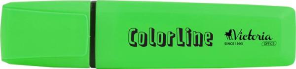 Zvýrazňovač, 1-5 mm, VICTORIA OFFICE, "ColorLine", zelená 1