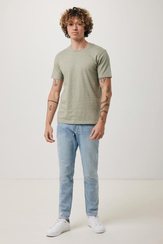 Tričko IQONIQ Brett z recykl. bavlny light heather green XL 4