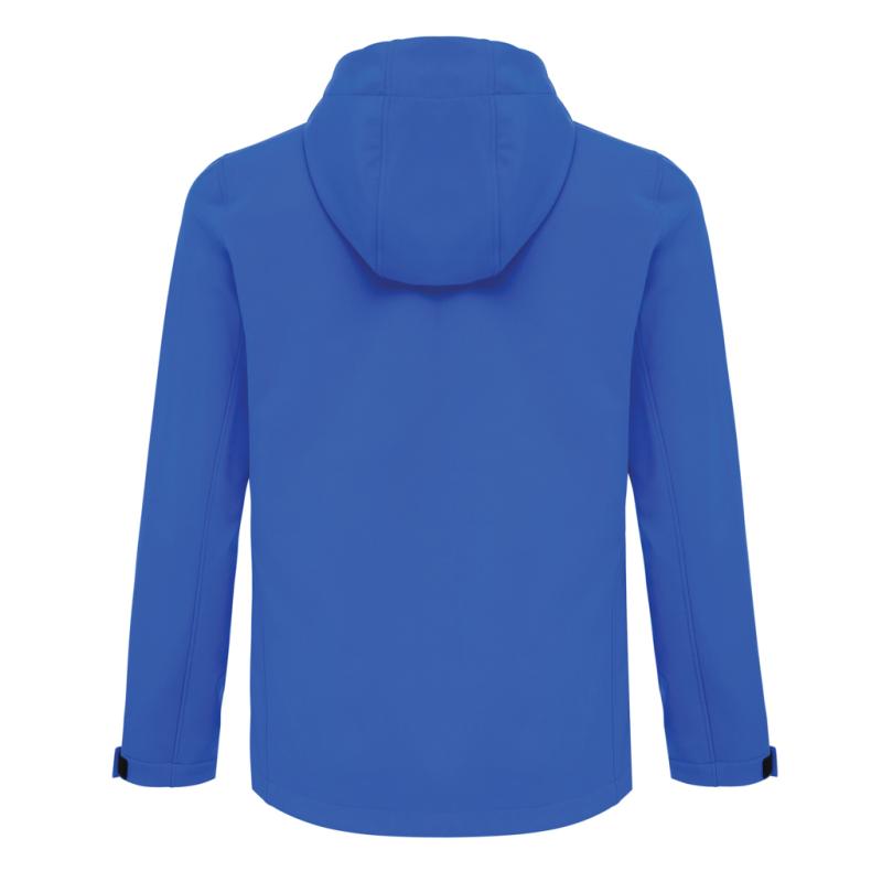 Dámska soft shell bunda IQONIQ Makalu z recykl. polyesteru kráľovská modrá L 2