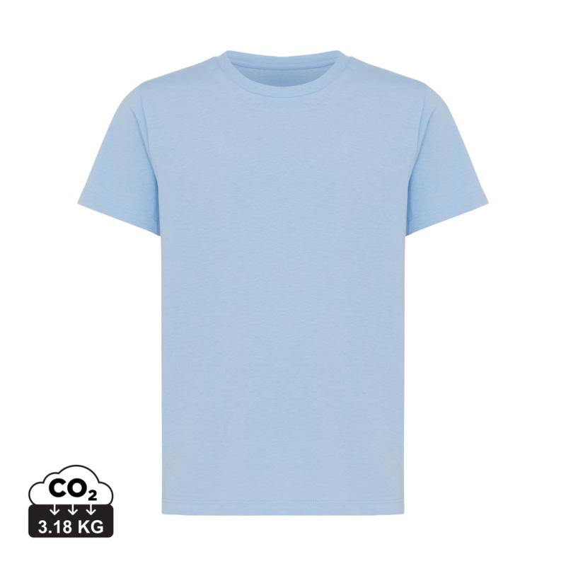 Detské tričko IQONIQ Koli z recykl. bavlny sky blue 7-8r (122-128cm)