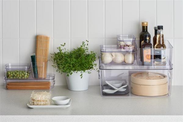 Úložný box, plastový, 5,3 l, SMARTSTORE "Compact Clear M", priehľadný 5