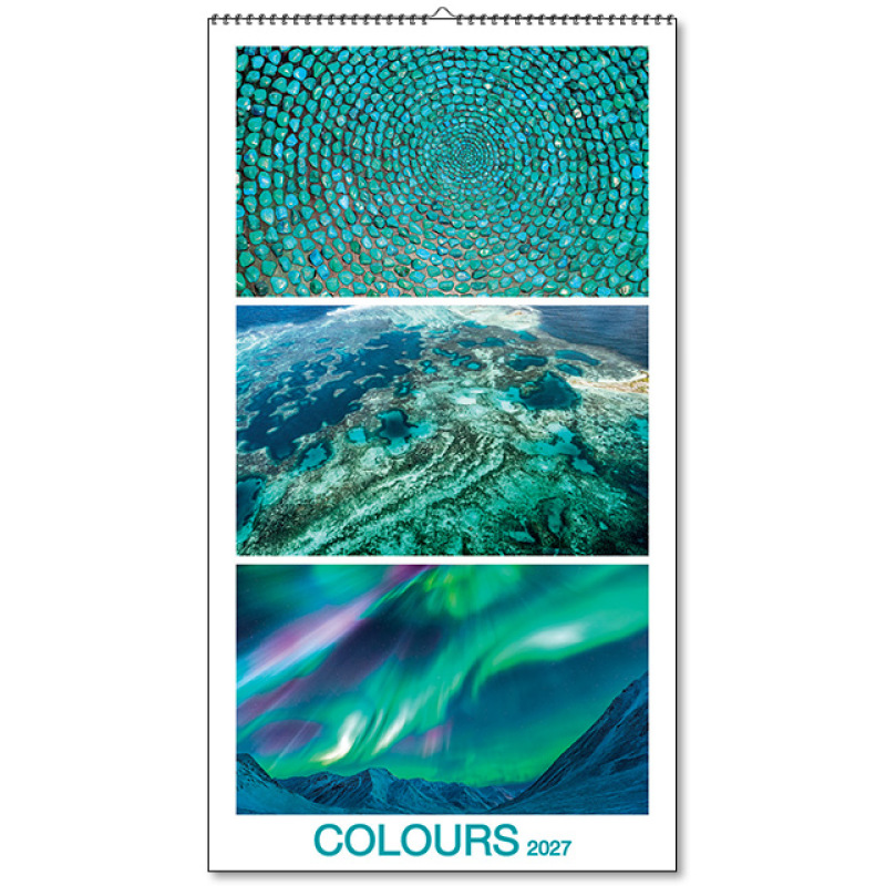 Nástenný kalendár Colours 2027