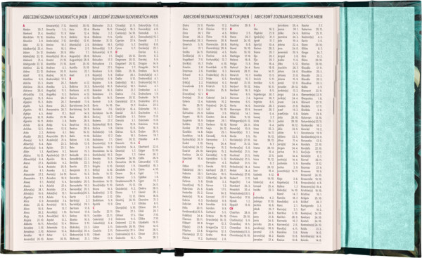 NOTIQUE Týždenný magnetický diár Monstera 2026, 11 x 16 cm 7