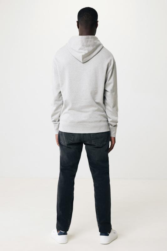 Mikina s kapucňou IQONIQ Yoho relaxed fit z recykl. bavlny heather grey XXXL 6