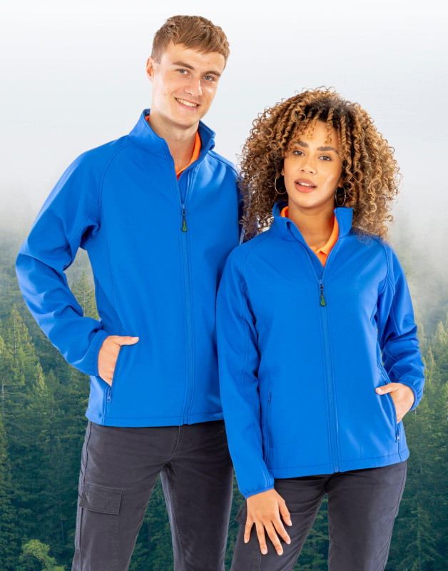 Pánska bunda Recycled Printable Softshell Jacket 5