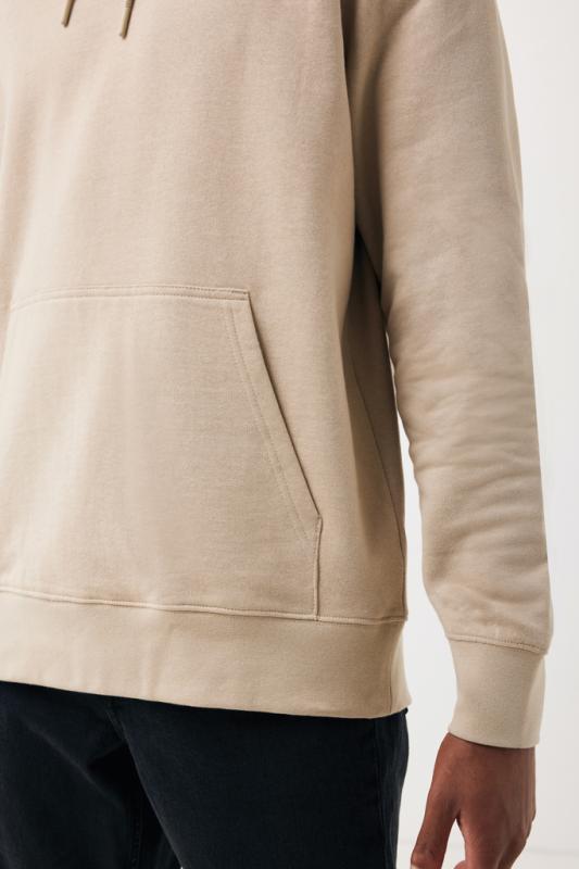 Ľahká mikina s kapucňou IQONIQ Rila z recykl. bavlny desert XXXL 15
