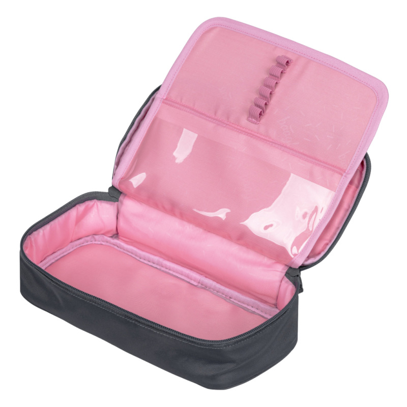 BAAGL SADA 3 Core Logo ružová: batoh, peračník, vrecko GRS 12