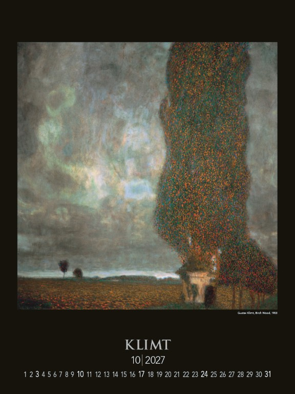 Nástenný kalendár Gustav Klimt 2027 11