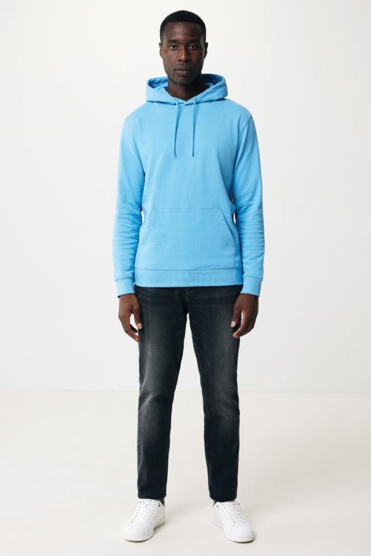 Mikina s kapucňou IQONIQ Jasper z recykl. bavlny tranquil blue XL 9