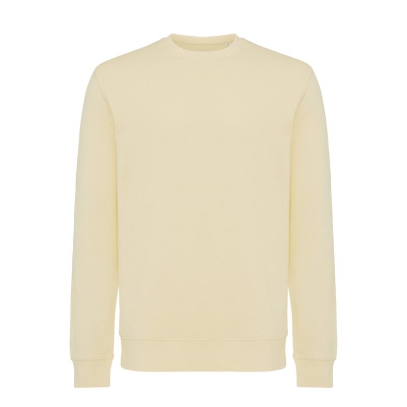 Ľahká mikina IQONIQ Etosha z recykl. bavlny cream yellow XXS