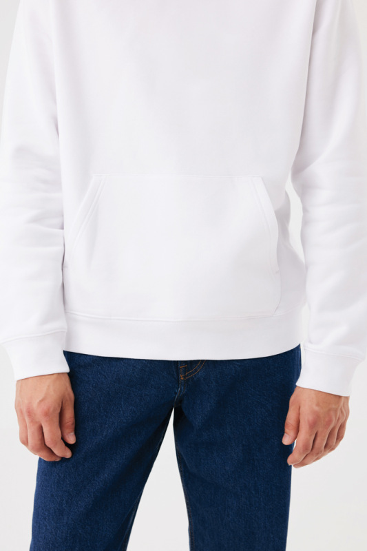 IQONIQ Joshua Unisex mikina s kapucňou z rec. bavlny recycled white M 16