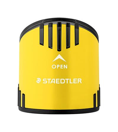 Sada grafitových ceruziek so strúhadlom a gumou, tvrdosť HB, STAEDTLER "Norix® 181", žltá 5