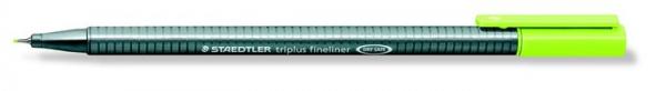 Liner, 0,3 mm, STAEDTLER "Triplus", lime zelený 1