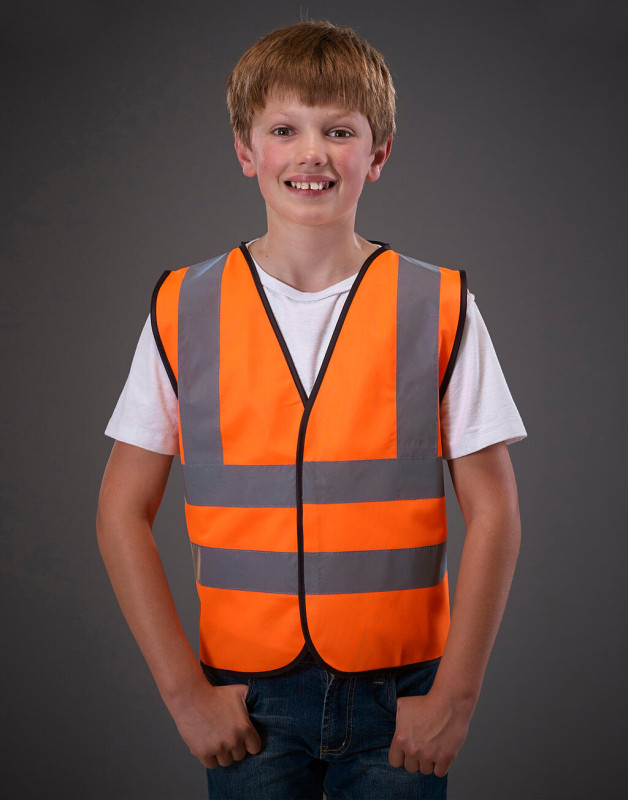 Detská odrazová vesta Fluo