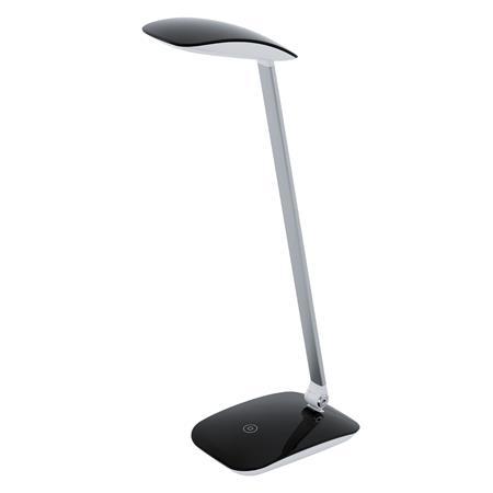 Stolová lampa, LED 4,5 W, EGLO "Cajero", čierna 1