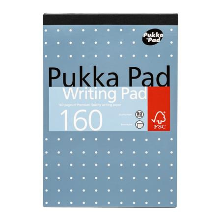 Poznámkový zošit, A5, linajkový, 80 listov, PUKKA PAD "Metallic Writing Book", mix 1
