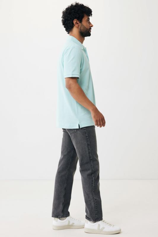 Polo tričko IQONIQ Yosemite z recykl. bavlny crushed mint XXXL 11