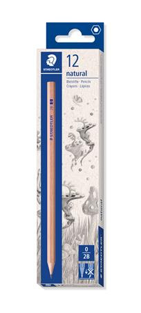 Grafitová ceruzka, 2B, šesťhranná, STAEDTLER "Noris® natural 130 60N" 1