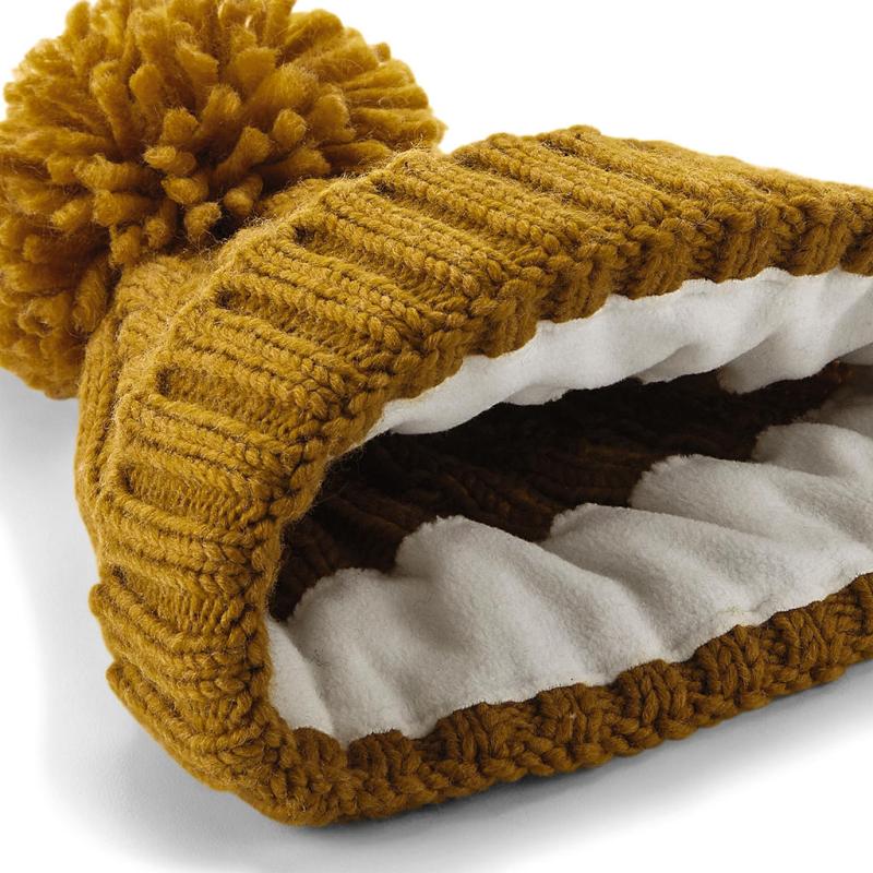 Čiapka Cable Knit Melange Beanie 2