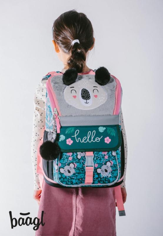 BAAGL SADA 3 Zippy Baby Koala: aktovka, peračník, vrecko 7