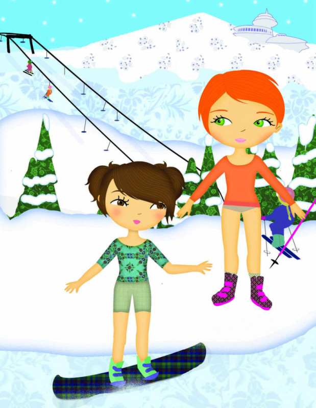 Šaty pre TEREZKU – Kniha samolepiek 9