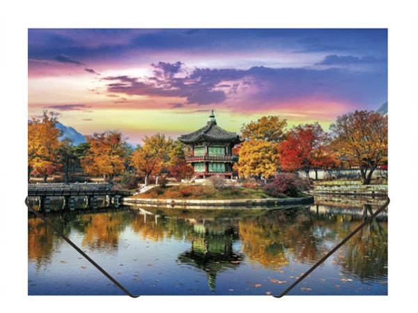 Doska s gumičkou, 15 mm, PP, A4, PANTA PLAST, "Orient" 1