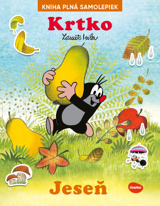 KRTKO a JESEŇ ─ Kniha samolepiek 5