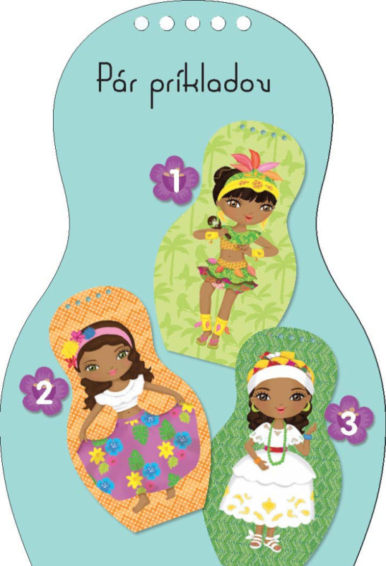 Obliekame brazílske bábiky ISABELA – Maľovanky 4