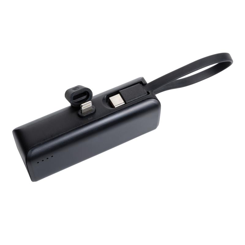 Powerbanka 3000mAh Powerlink z RCS plastu s IOS konektorom čierna 6