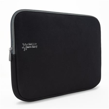 Puzdro na notebook, 15,6", antibakteriálne, RAPESCO, čierne 1