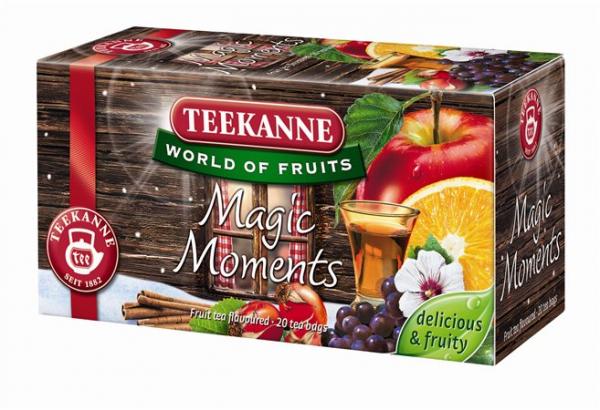 Ovocný čaj, 20x2,5 g, TEEKANNE "Magic moments"