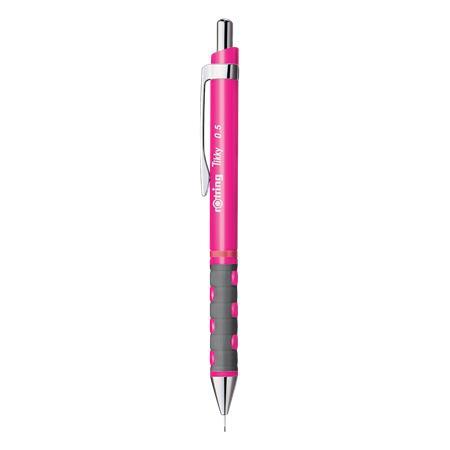 Mikroceruzka, 0,5 mm, ROTRING "Tikky", neónová ružová 1