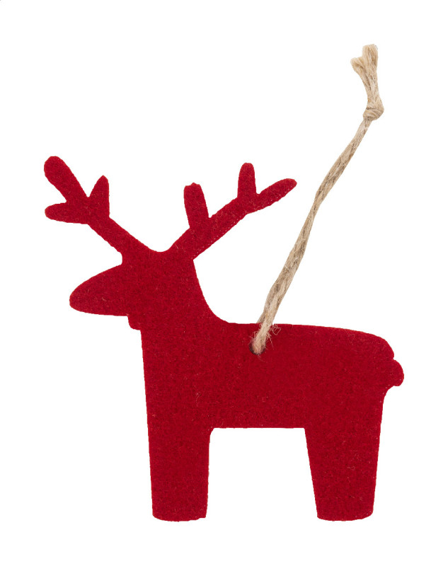 Joulox RPET ozdoba na vianočný stromček, sob