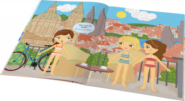 Šaty pre TEREZKU – Kniha samolepiek 2