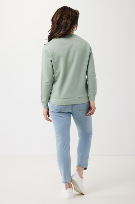 Ľahká mikina IQONIQ Etosha z recykl. bavlny Iceberg green XS 7