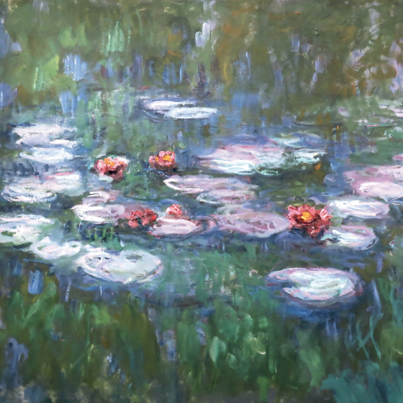 NOTIQUE Poznámkový kalendár Claude Monet 2027, 30 x 30 cm 4