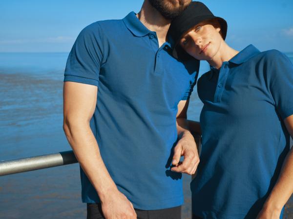 Polo tričko IQONIQ Yosemite z recykl. bavlny kráľovská modrá XXS 2