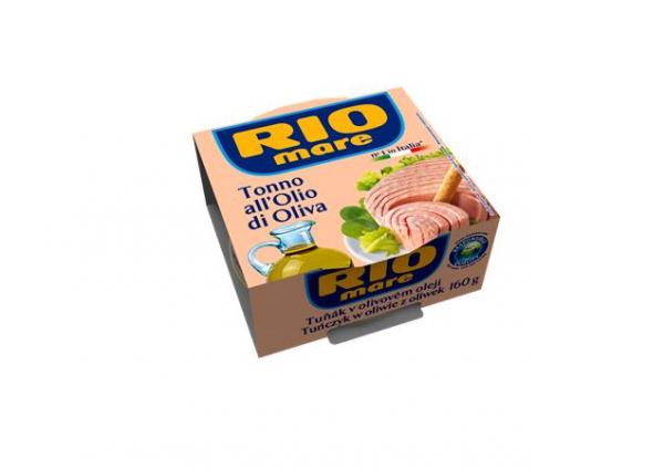 Tuniak, v olivovom oleji, konzervovaný, 160 g, RIO MARE 1