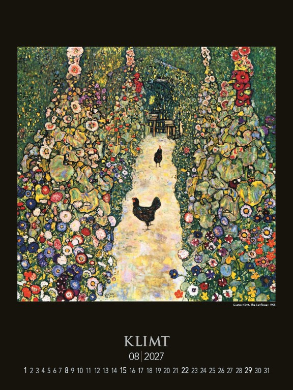 Nástenný kalendár Gustav Klimt 2027 9