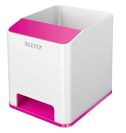 Držiak na písacie potreby, LEITZ "Wow", ružová 1