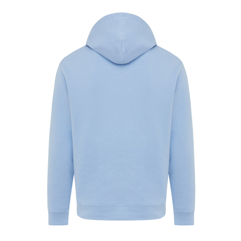 IQONIQ Joshua Unisex mikina s kapucňou z rec. bavlny sky blue XXXL 3