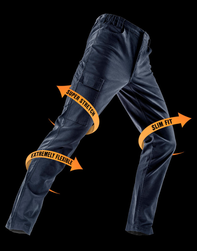 Nohavice Super Stretch Slim Chino 2