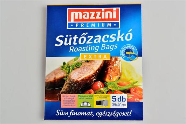 Vrecká na pečenie, extra, 5 ks, 38x40 cm, MAZZINI "Premium" 1