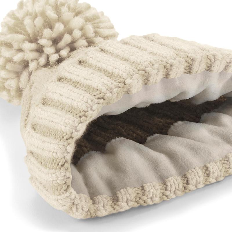 Čiapka Cable Knit Melange Beanie 5